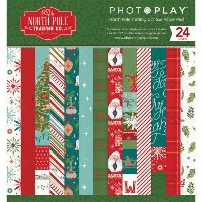 PhotoPlay North Pole Trading Co. - 6 x 6 Inch Paper Pad